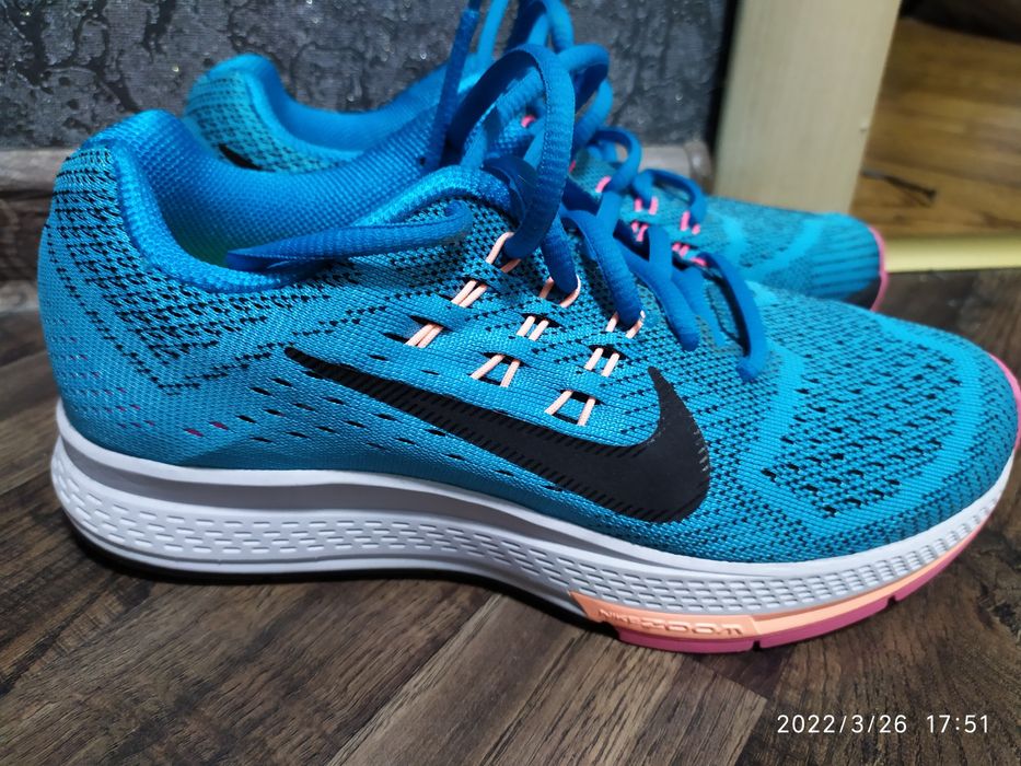 nike zoom structure 18 blue